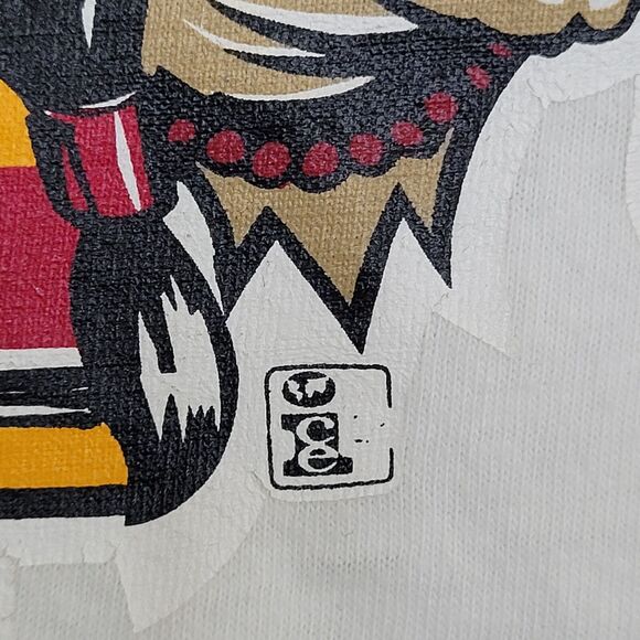 Vintage 1981 Florida State Hoodie Shirt Small 20x24 White FSU 80s Lightweight - Picture 12 of 14